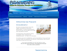Tablet Screenshot of praeventi.info